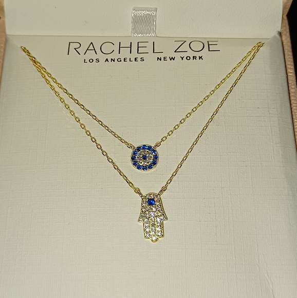 RACHEL ZOE GOLD PLATED STERLING SILVER PROTECTION - Picture 3 of 5